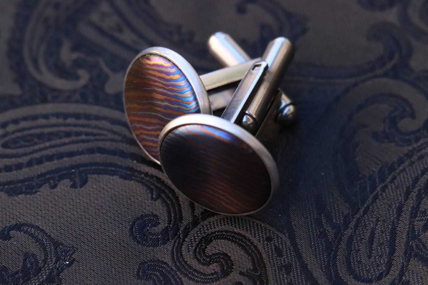 Timascus cufflinks